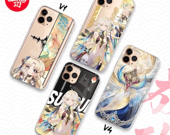 Capa para celular Wuthering Waves Sui Sui para iPhone, Samsung e Android - Capa protetora estética
