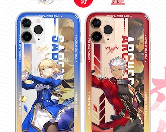 Honkai Star Rail Phone Case Fate Stay Night Collab Saber Archer For Iphone Samsung Android Aesthetic Protective Cover