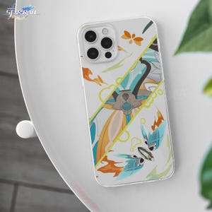 Custodia protettiva estetica per telefono Honkai Star Rail Firefly Essence per iPhone, Samsung e Android