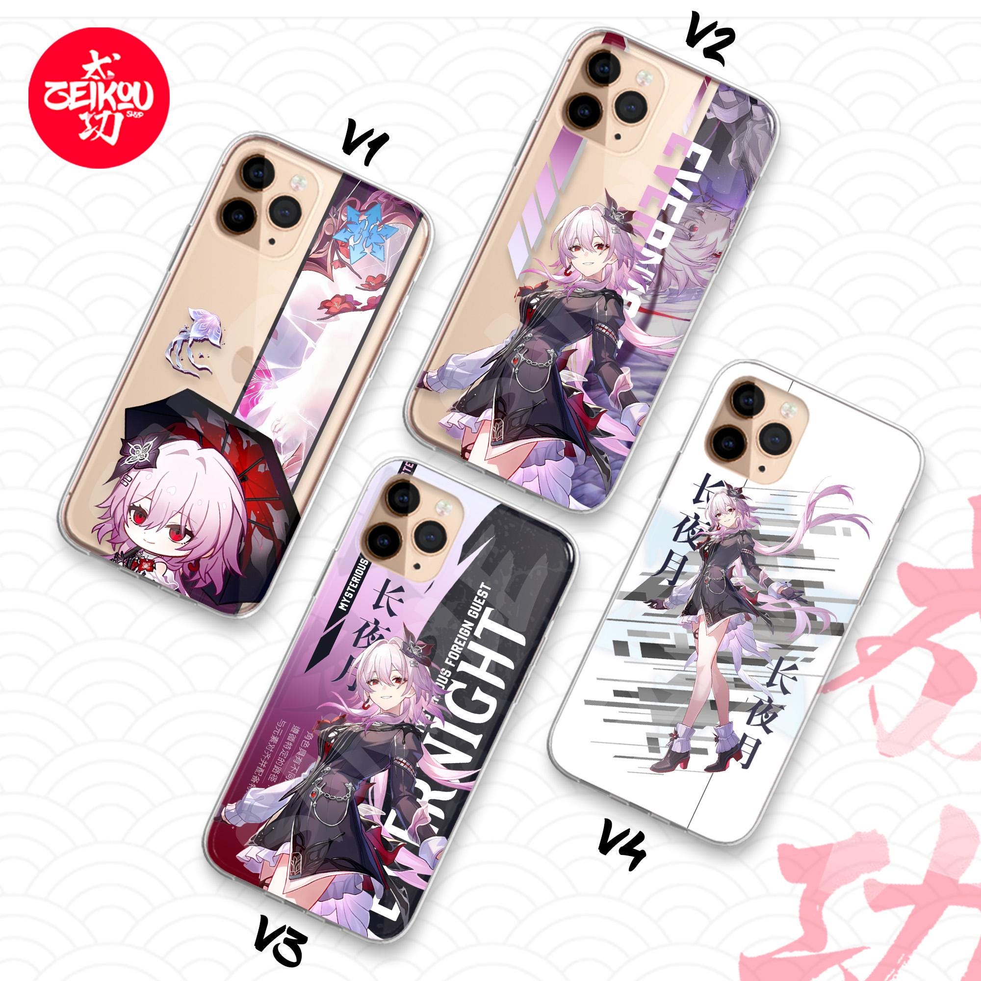 Honkai Star Rail Phone Case Evernight (march 7th Evil) for iPhone
