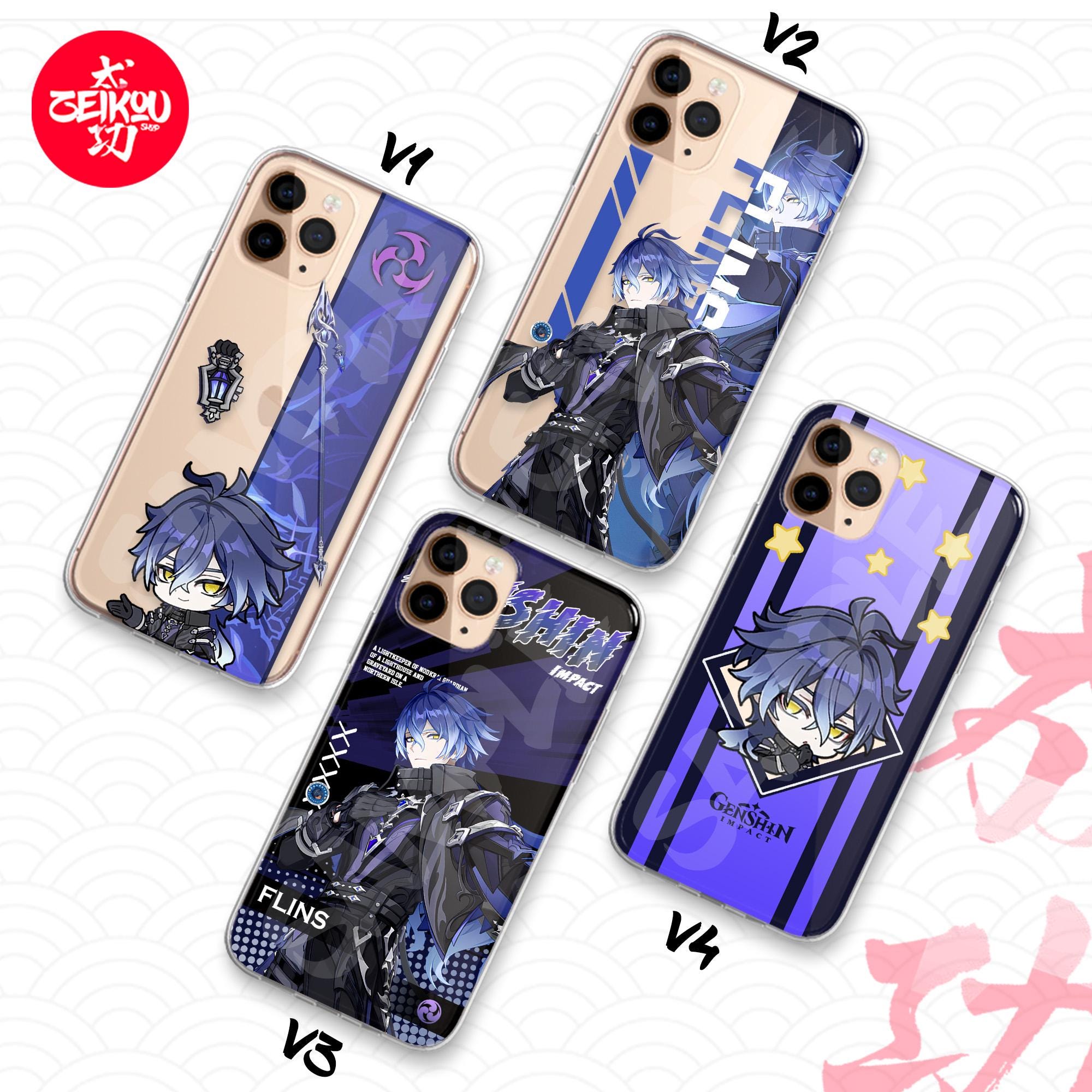Genshin Impact Phone Case Flins for iPhone Samsung Android Aesthetic Protective Cover - Etsy Genshin Impact Phone Case Flins for iPhone Samsung Android Aesthetic Protective Cover - Etsy