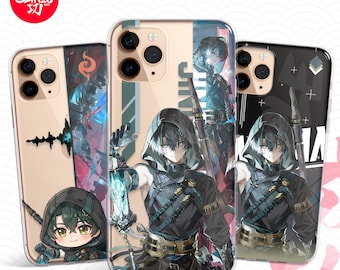 Capa para celular Wuthering Waves Jingran para iPhone, Samsung e Android - Capa protetora estética
