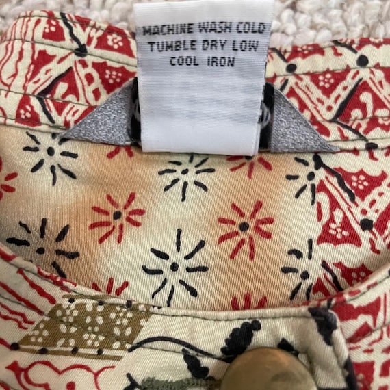 Stonebridge Vintage Jacket Medium Patchwork Zip U… - image 6