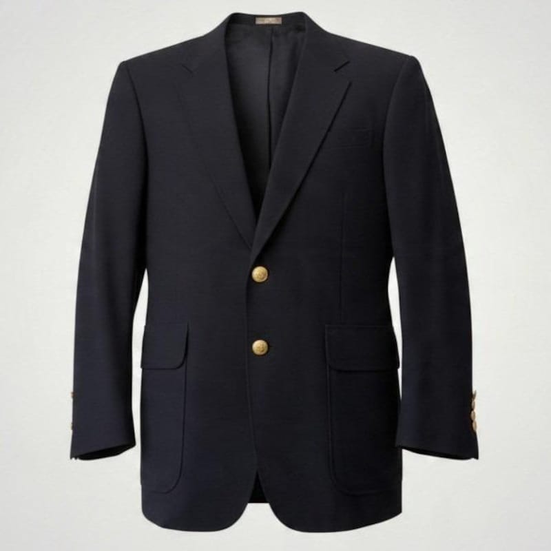 Navy Blue Block R Mens 1990s Navy Blue Suit - Etsy