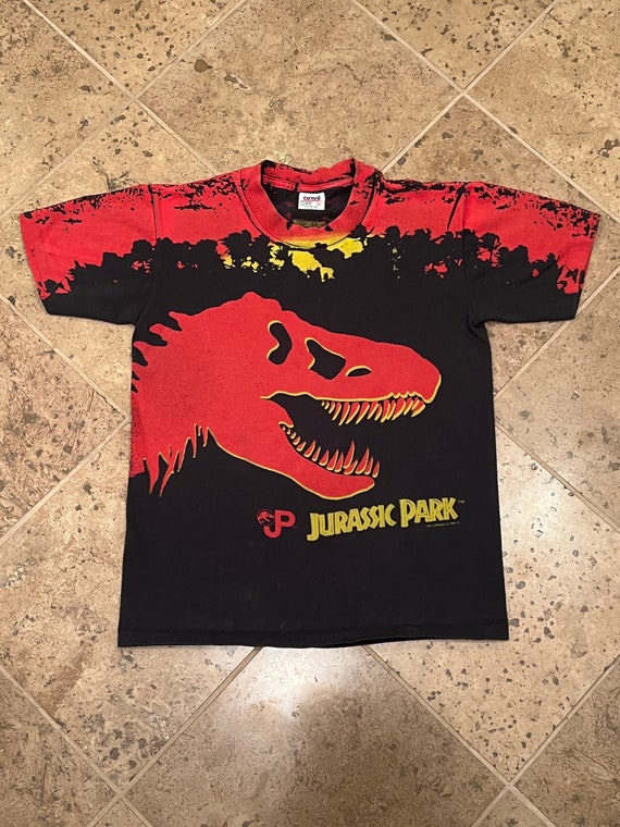 1993 Jurassic Park AOP Vintage Shirt