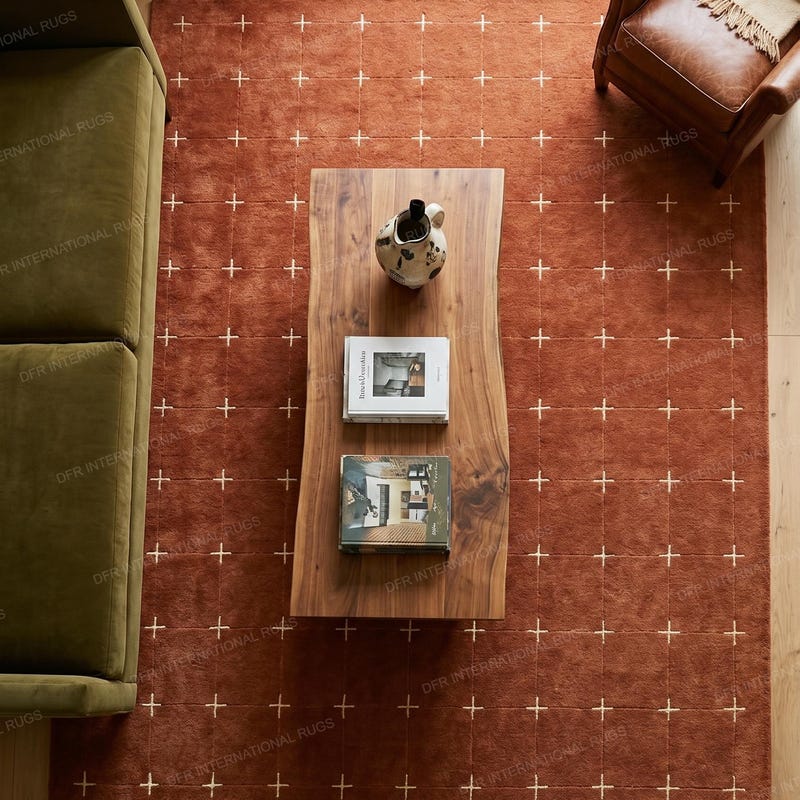 Warm Modern Area Rug - Etsy