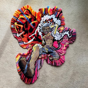 3D Rug | Tufted Anime Rug | Luffy Handmade Rug | Fan Art