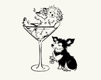 Ilustración de retrato de mascota personalizado: Arte de mascota dibujado a mano (descarga digital)