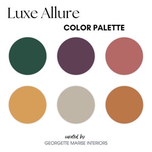 Luxe Allure Paint Color Palette