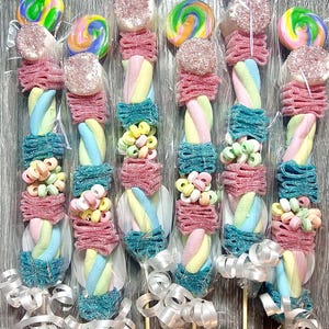 Birthday Party Custom Candy Kabobs Favors