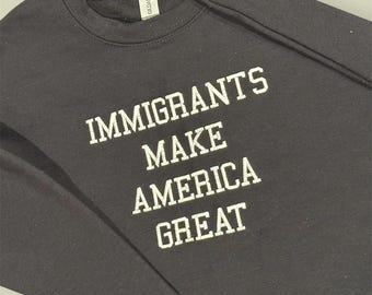 Immigrants Make America Great | Equal rights | Equality | Immigration | Diversity | Immigrants rights | Better together