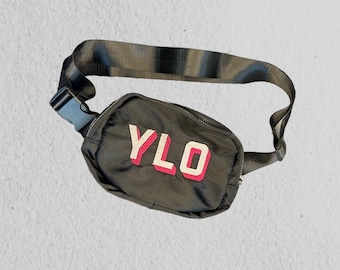 Custom Embroidered Belt Bag | monogrammed  | Fanny Pack |Crossbody Belt Bag | Bachelorette Gift| Bridesmaid proposal box | birthday gifts
