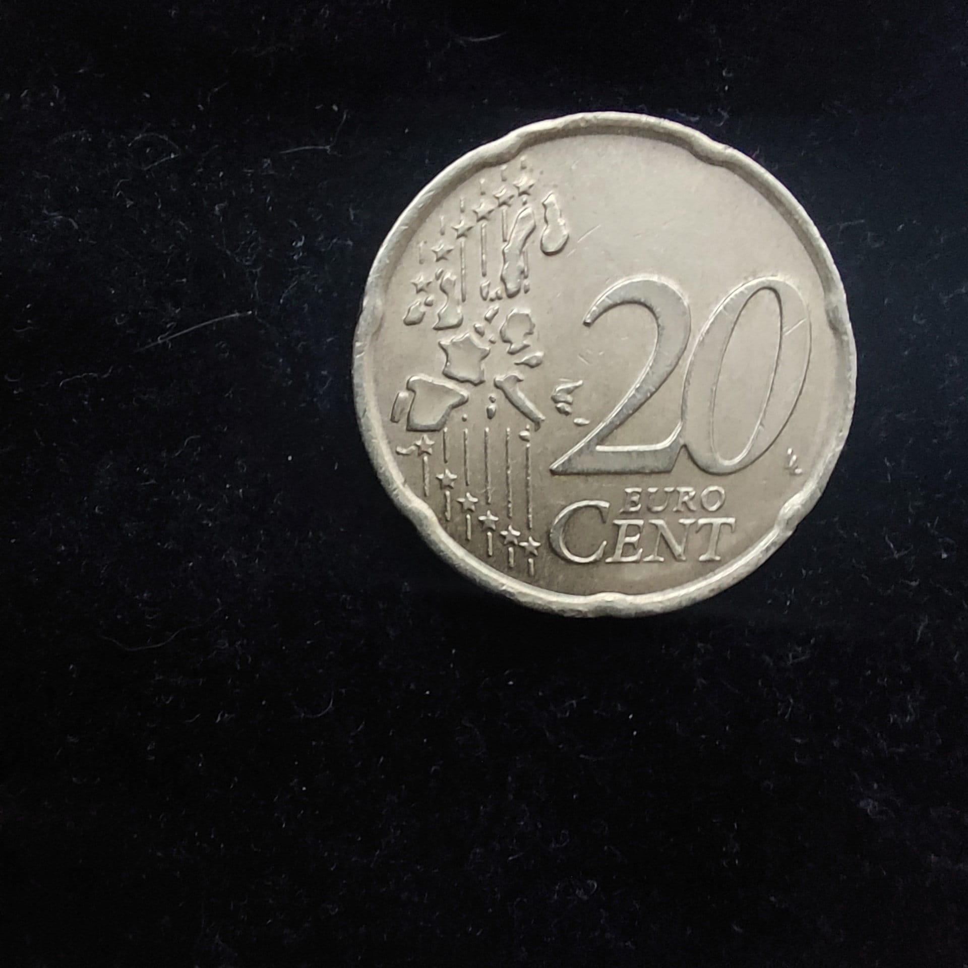 Erreur Monnaie - 2 Pièces De 20 Centimes 2008 - Même Erreur - Prix 24€