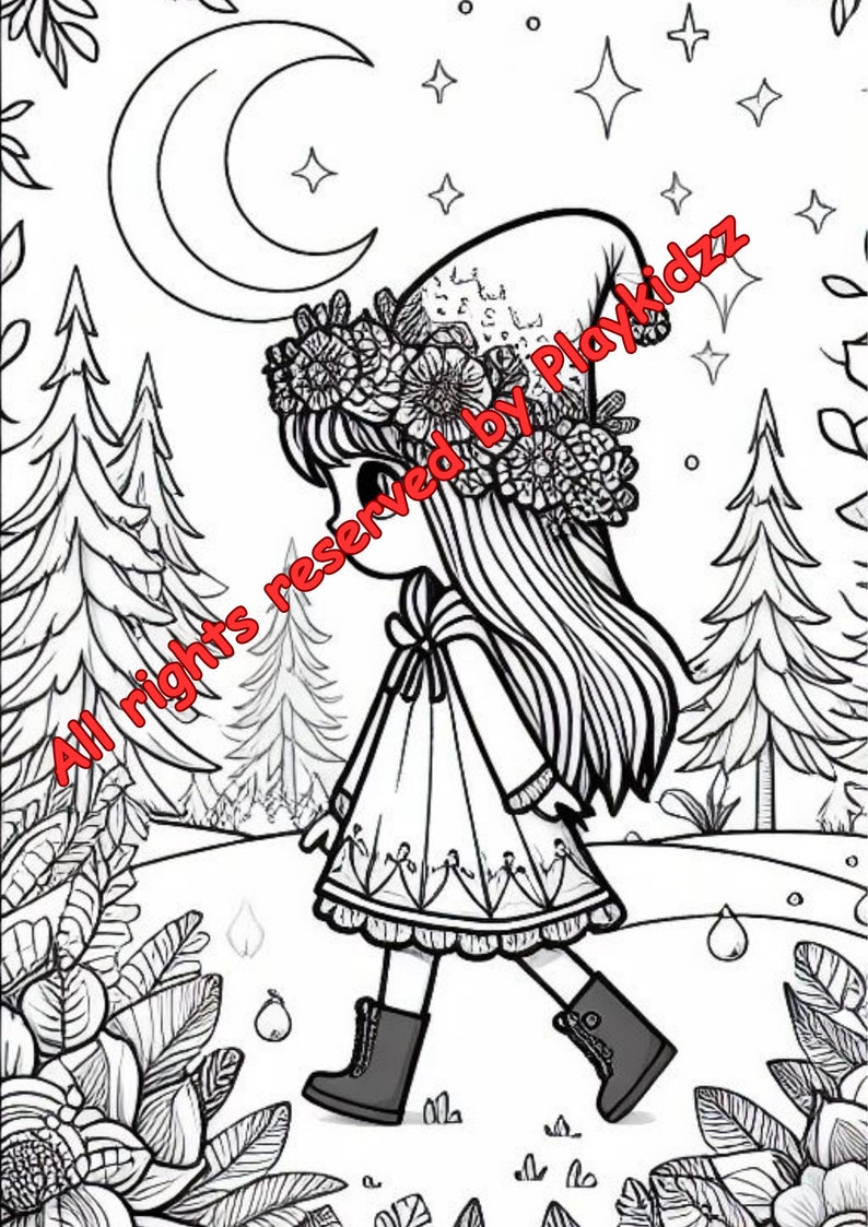 The Grateful Unicorn two Way Coloring Story E-book - Etsy