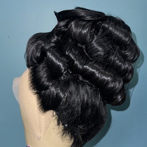 Pageant Up Do Synthetic Wig | Drag Queen Wig