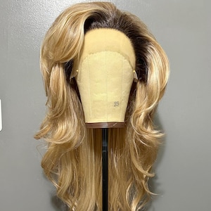 Strawberry Layered Cut Ombre Drag Queen Wig