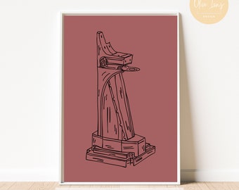 The Avengers - Wall Art Custom Digital Print: Landmark & Pop Culture Poster, Line Art, Marvel Avengers Tower Home Decor | digital download