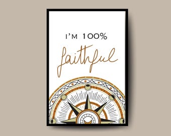 The Traitors TV Show Print: Faithful Round Table Art (Digital Download)