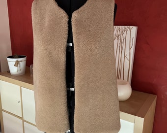 Gilet sherpa pour femme.