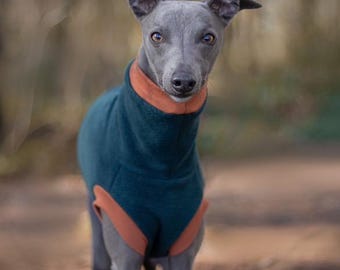 Whippet - Forest Polar Fleece Sleeveless Vest - Etsy