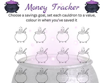Bullet Journal geldtracker digitale sjablonen, geldtrackersjabloon, digitale sjablonen, digitale pdf-download Geldtrackers, planner