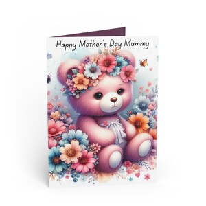 Einzigartige benutzerdefinierte Karte,Gedicht Muttertag,besonderes Andenken,bedeutungsvolle Karte,bedruckte Muttertag,besondere illustrierte Karte für Mama,schön