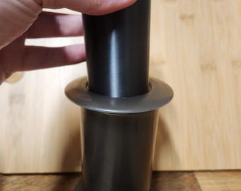 Recipiente para grãos de café Aeropress: solução de armazenamento para viagens