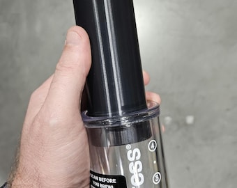 Recipiente para grãos de café AeroPress Go Plus - Armazenamento compacto e prático para viagem para grãos ou pó