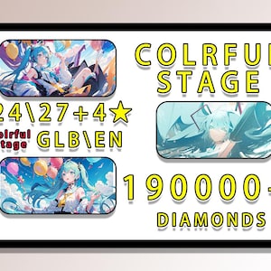 Colourful Stage/ DE / 190k / 4*24-27 Zeichen / live2d png gcc/