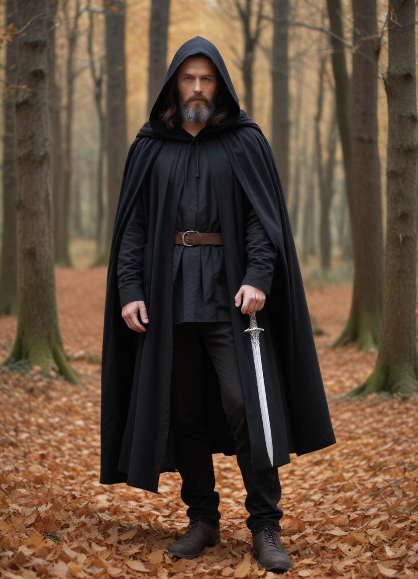 Veste à Capuche Vintage Assassin's Creed - Costume Renaissance Médiévale Pour Homme, Cosplay, Carnaval