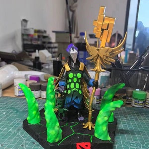 Customized Dota 2 Rubick Figure 3D Printing Model