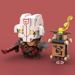 Customized Dota 2 jugg  Figure Building blocks and ornaments