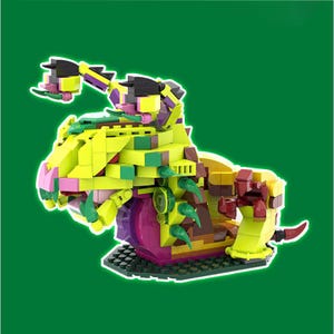 Customized Dota 2  venomancer Figure Building blocks and ornaments