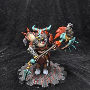 Customized Dota 2 Bradwarden Figure 3D Printing Model