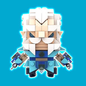 Customized Dota 2  Zeus Figure Building blocks and ornaments