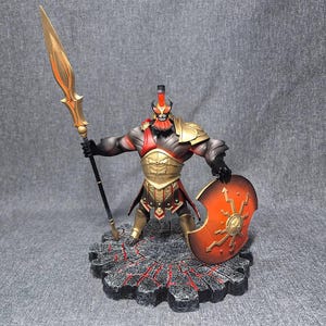 Customized Dota 2 mars Figure 3D Printing Model