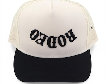 The Upside-Down Rodeo Embroidered Hat
