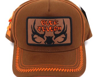 Buck Fever Snapback Hat mit Verdeckten Kartenhalter und Seitlichen Stifthalter