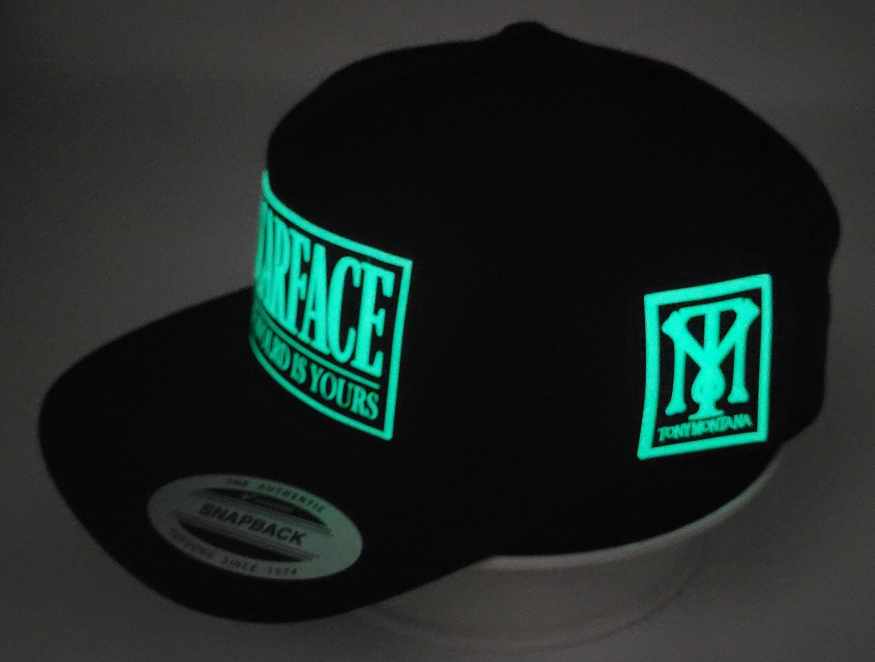 SCARFACE the World is Yours Glow in the Dark Hat - Etsy