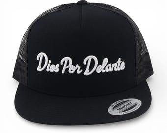 Dios Por Delante 3D Bestickter Hut