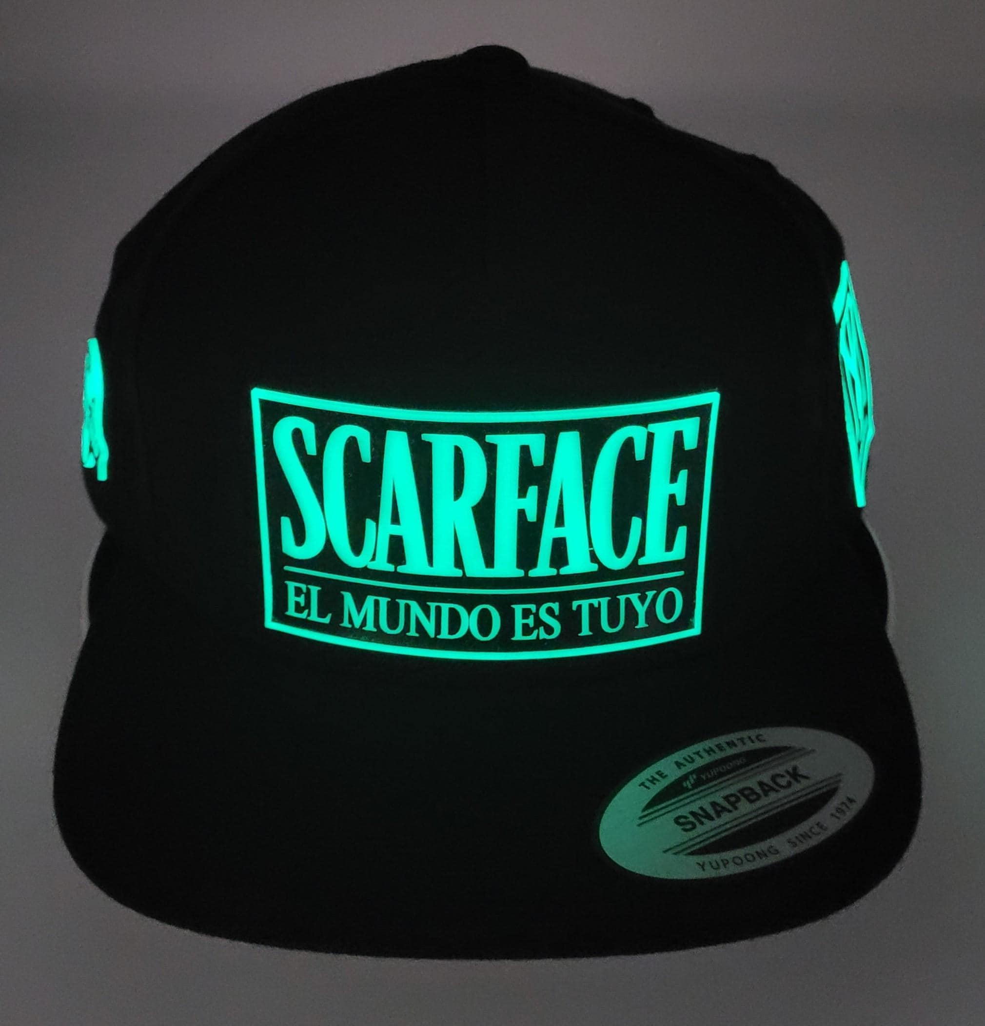 SCARFACE El Mundo Es Tuyo Glow in the Dark Hat - Etsy