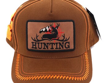 Jagd-Snapback-Hut mit verdecktem Kartenhalter und seitlichem Stifthalter