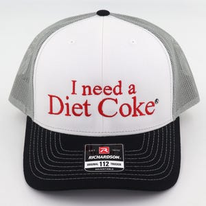 Ich brauche einen Diet Coke Bestickter Hut