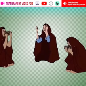 Ritual Meme TikTok Animated Twitch Stream Alerts | Funny Streaming Overlay WEBM GIF | Discord YouTube Kick StreamLab OBS Compatible