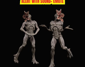 Horror dance Stream Alert + Emote Animated | Monster Jump Scare Alert Overlay | Dark Creature Emote