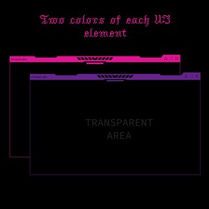 Cyberpunk Gothic Stream Overlay Pack, Pink Purple Y2K Twitch Overlay, Metal Aesthetic Dark Neon Emo Demon Starting Soon BRB Offline Scenes image 7