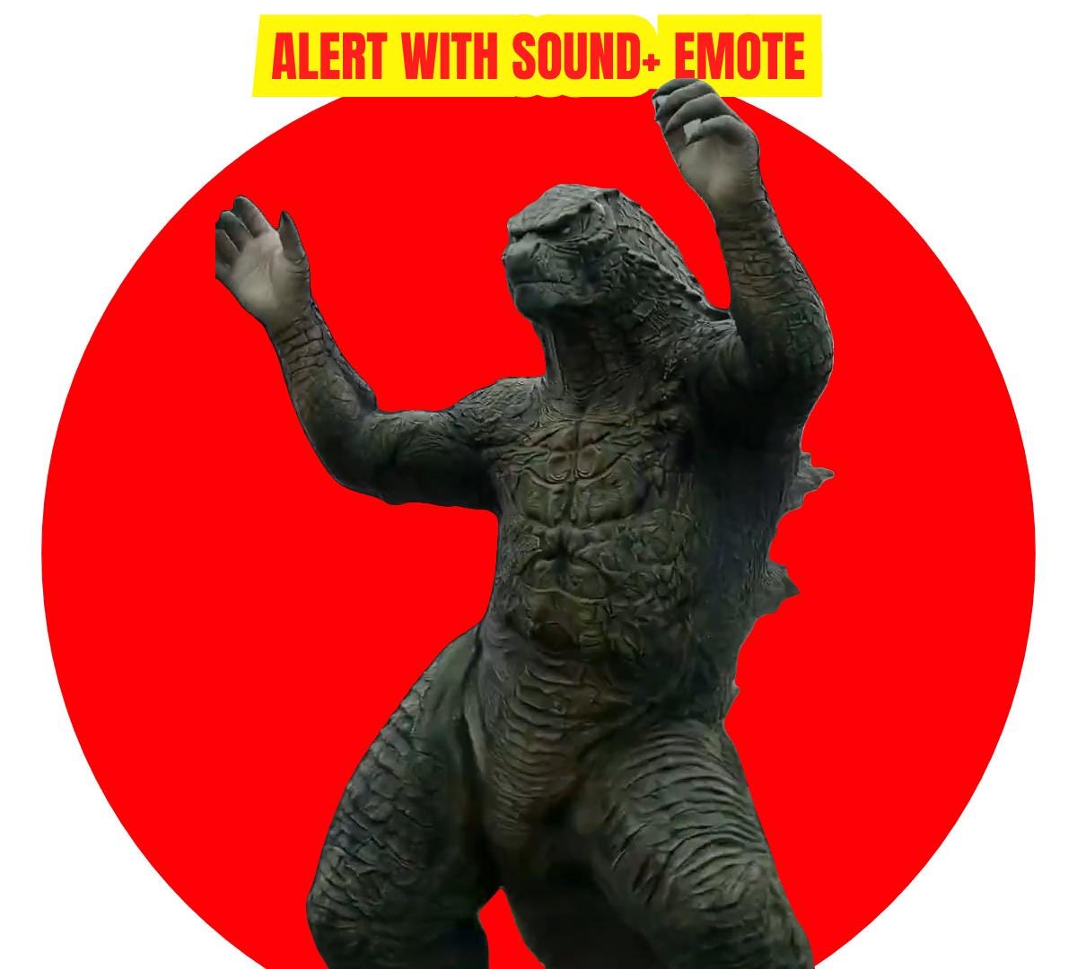 Animated Godzilla Victory Dance Twitch Alert & Emote, Funny Kaiju ...