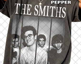 Camiseta de The Smiths Comfort Colors, camiseta vintage de música rock, camiseta unisex para hombre y mujer