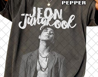 Jungkook2 Comfort Colors T-Shirt, Jungkook2 Vintage T-Shirt, Women and Man Unisex T-Shirt