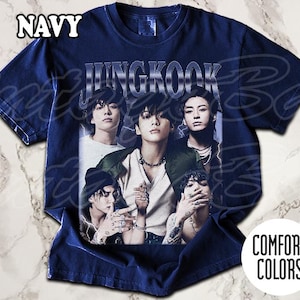 T-shirt Jungkook Comfort Colors, T-shirt vintage Bad Boy, T-shirt unisexe pour femme et homme image 4
